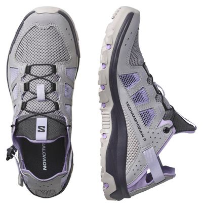 Chaussures amphibies Salomon Techamphibian 5 Gris/Violet Femme