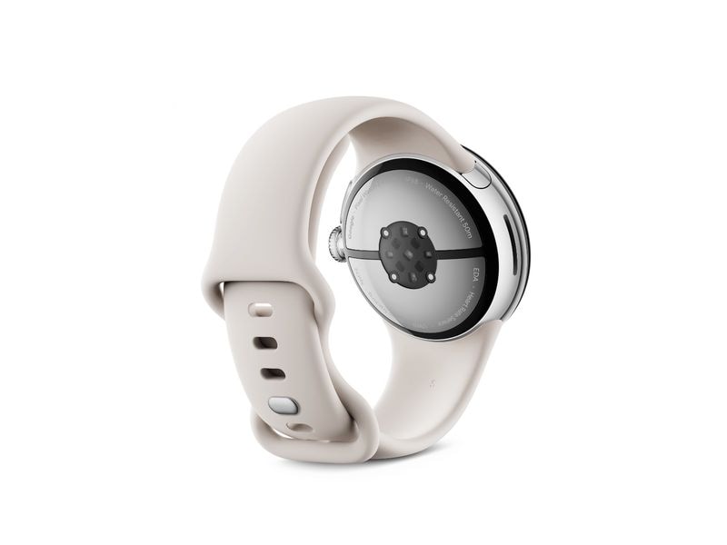 Google Pixel Watch 3 WLAN 41 mm Beige Schlanke Smartwatch mit erweitertem Gesundheits- und Schlaftracking