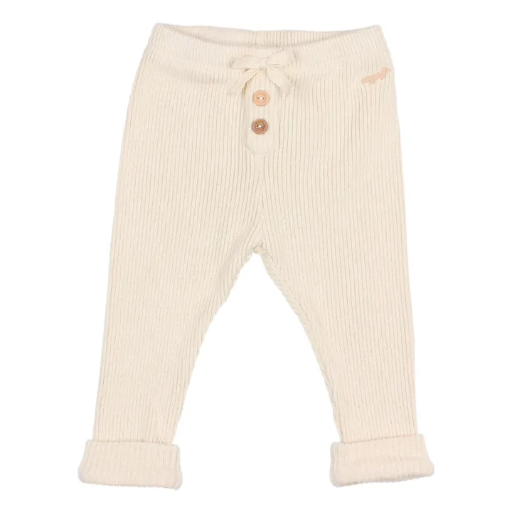 Búho Legging Côtelé | Ecru