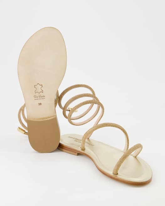 Konstantin Starke SS2339 Pantoletten in Gold