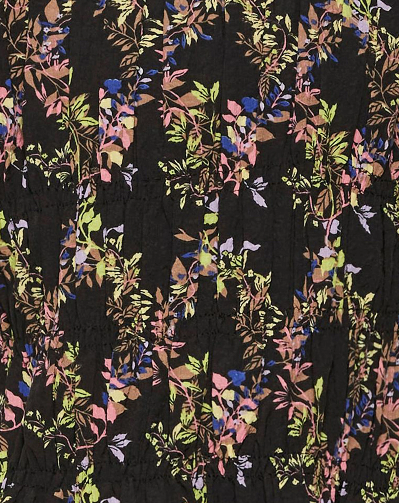 Kurzarm-Bluse VMLOVA in black