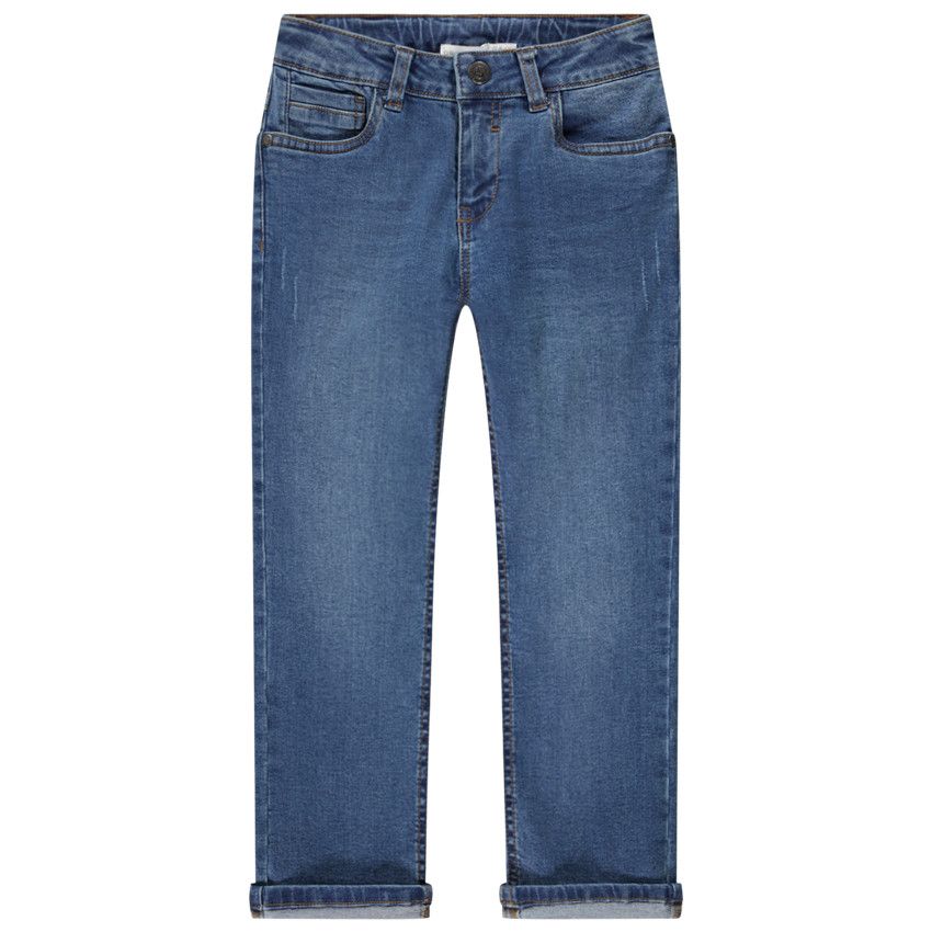 Jean slim en denim pour garçon - Bleu moyen