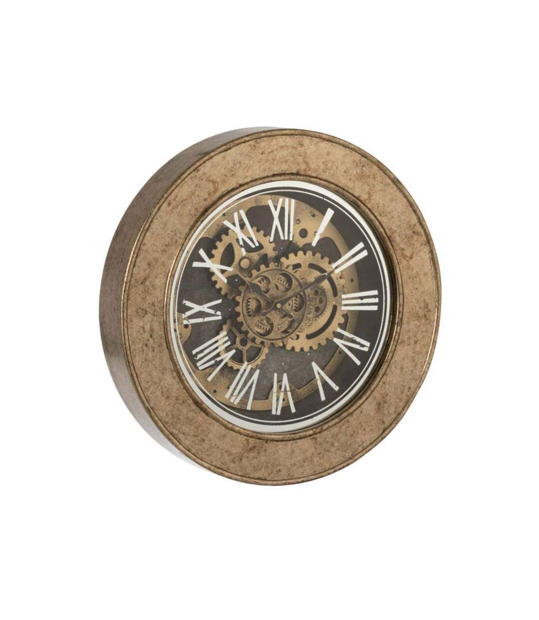 Paris Prix - Horloge Murale mécanisme Antique 50cm Naturel