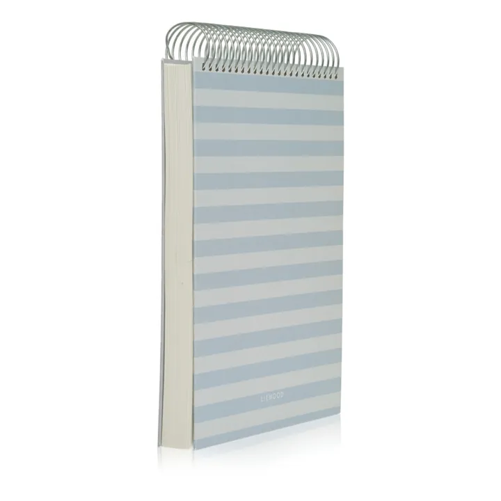 Liewood Carnet à dessin Jonnie | Stripe Sea blue/Sandy