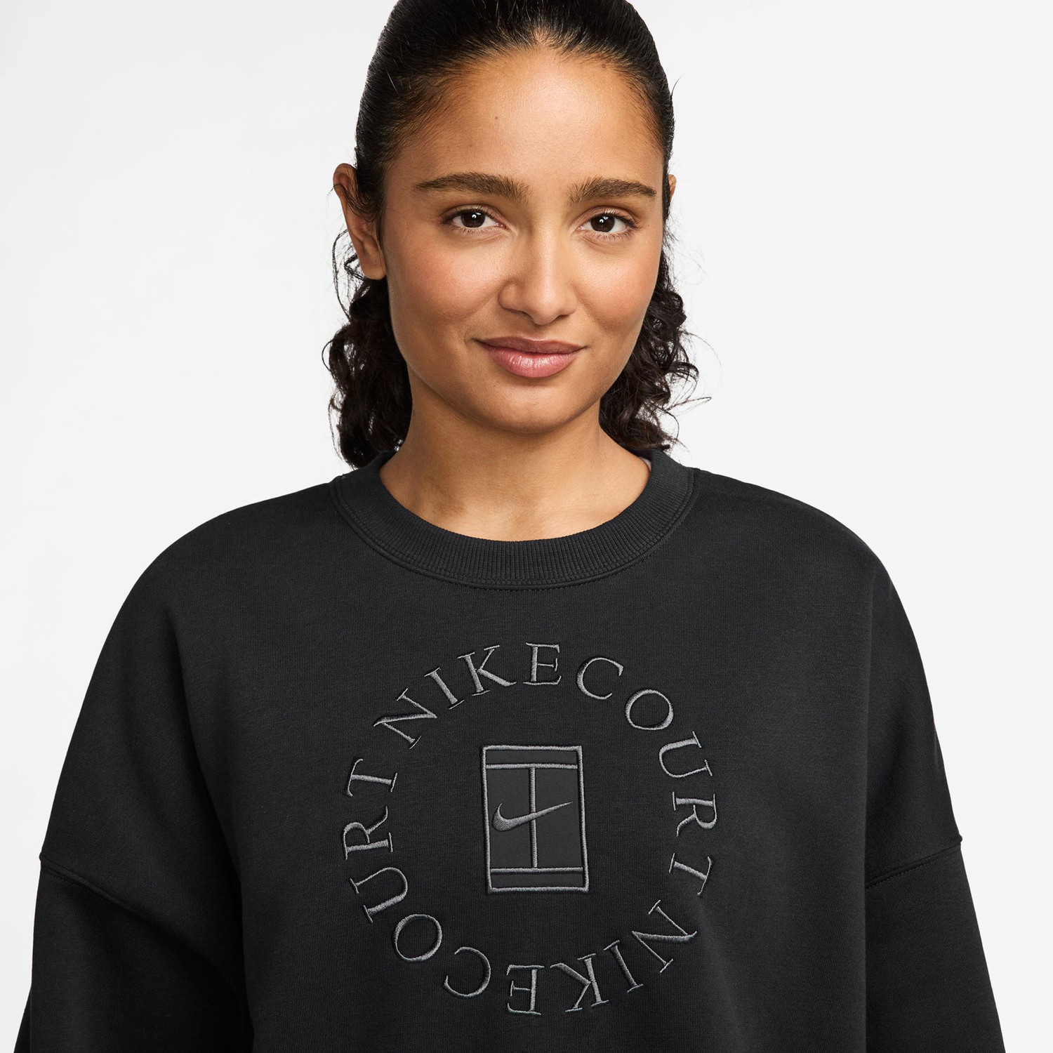 Nike Court Heritage Oversized Crew