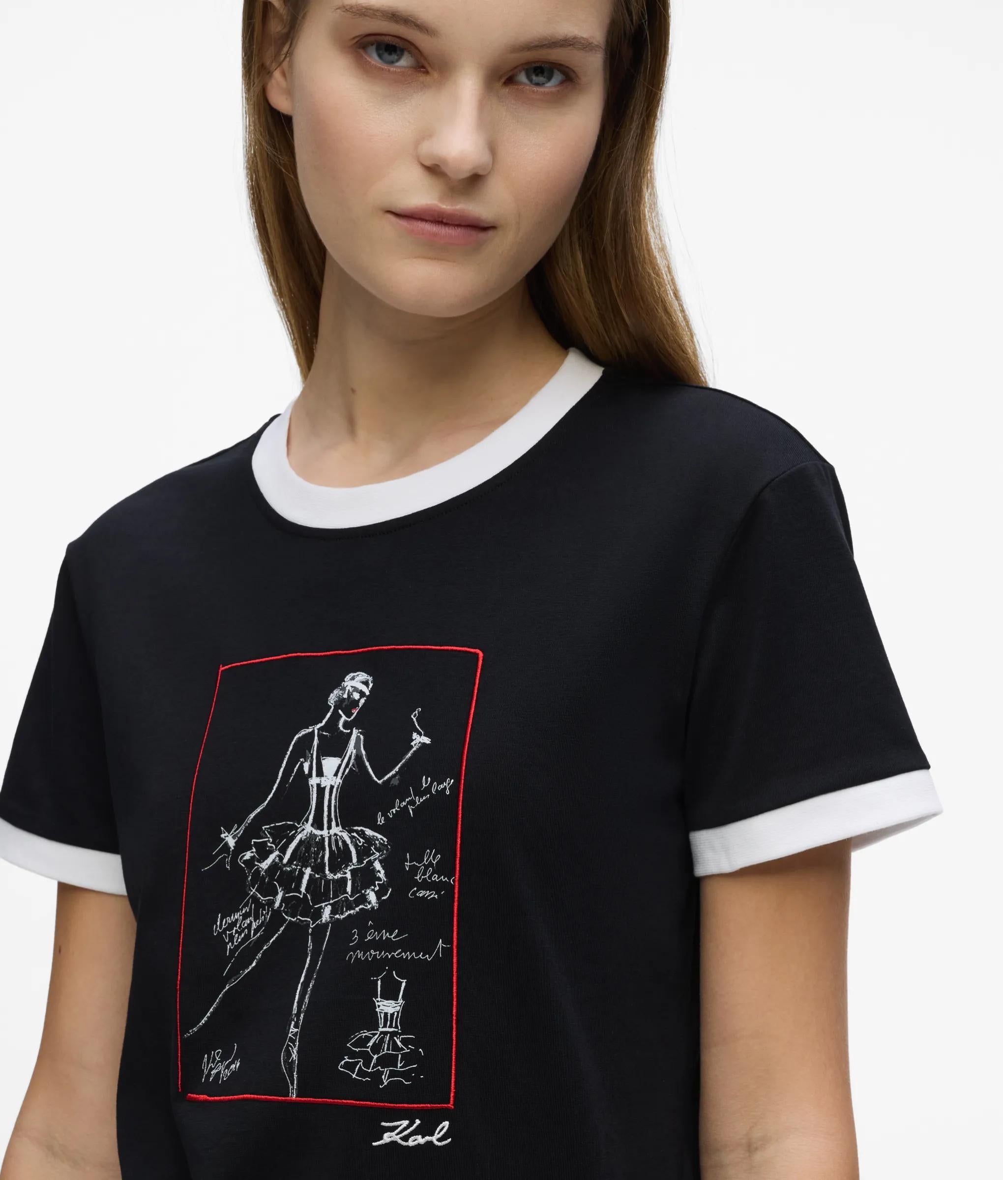 Le ballet slim fit T-shirt