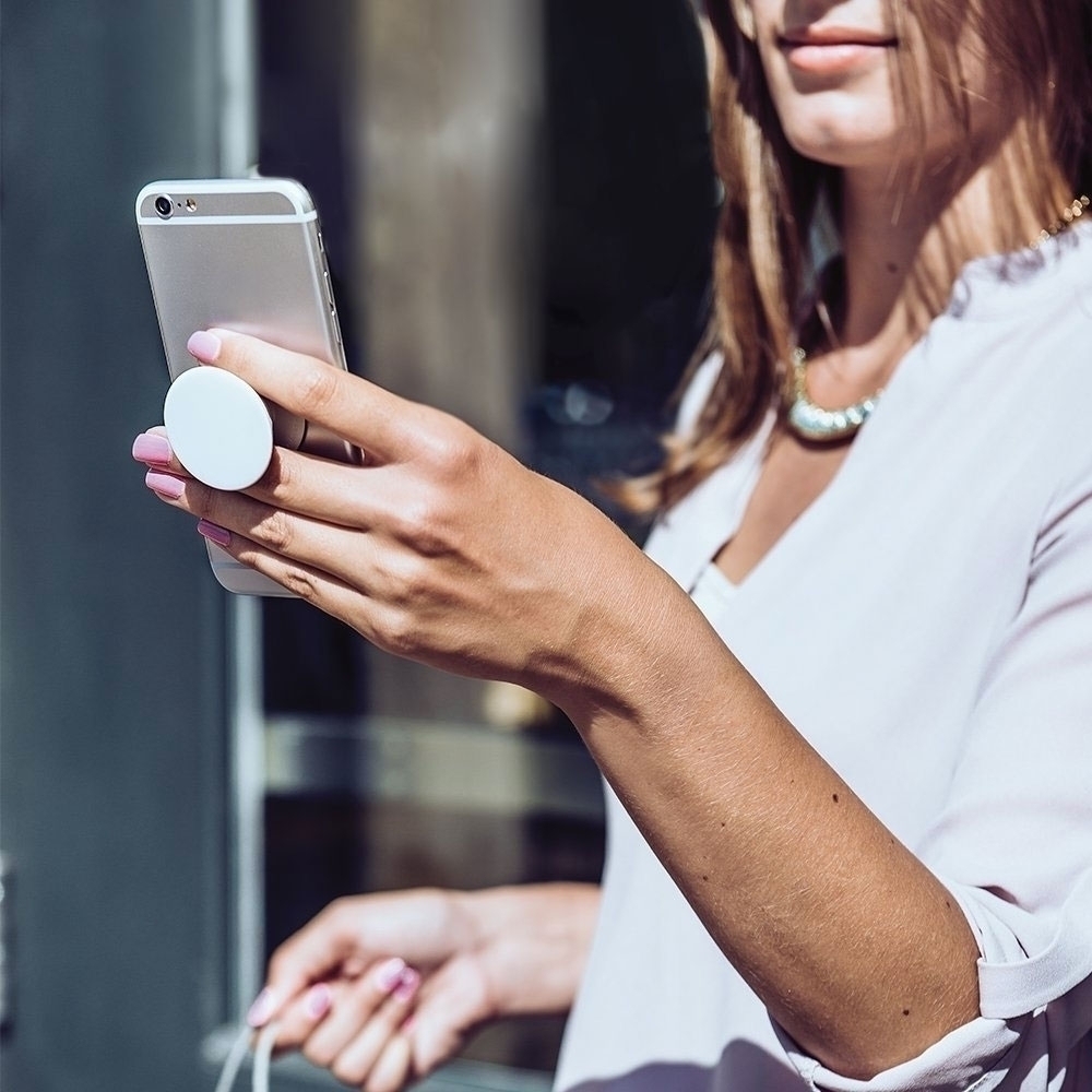 PopGrip Finger Griff Halterung für (Austauschbarer Top) Smartphones / Tablets (800947) - Cat Nap