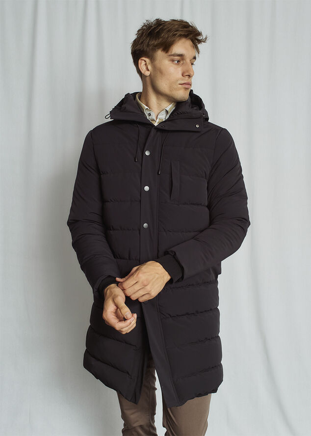 Bruun & Stengade BS Adak Regular Fit Coat Black