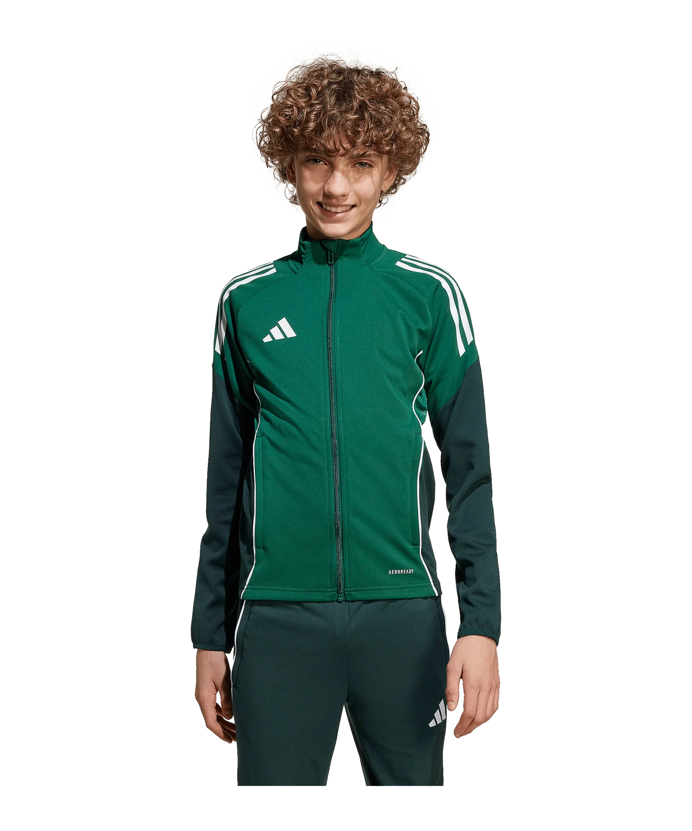 adidas Tiro 25 Competition Trainingsjacke Kids Grün