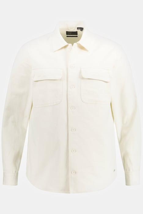 Hemd, Overshirt, Langarm, Kentkragen, Modern Fit