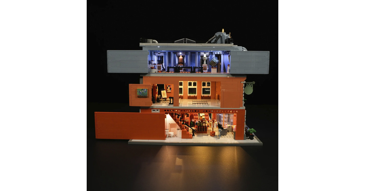 LumibricksTown Life - Brick Art Gallery Constructiespeelgoed  (L9085)