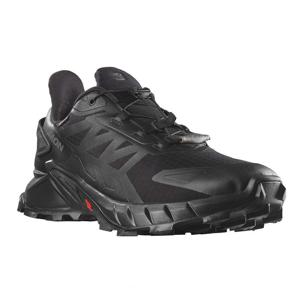 Salomon SUPERCROSS 4 GTX - Chaussures trail Homme black/black/black