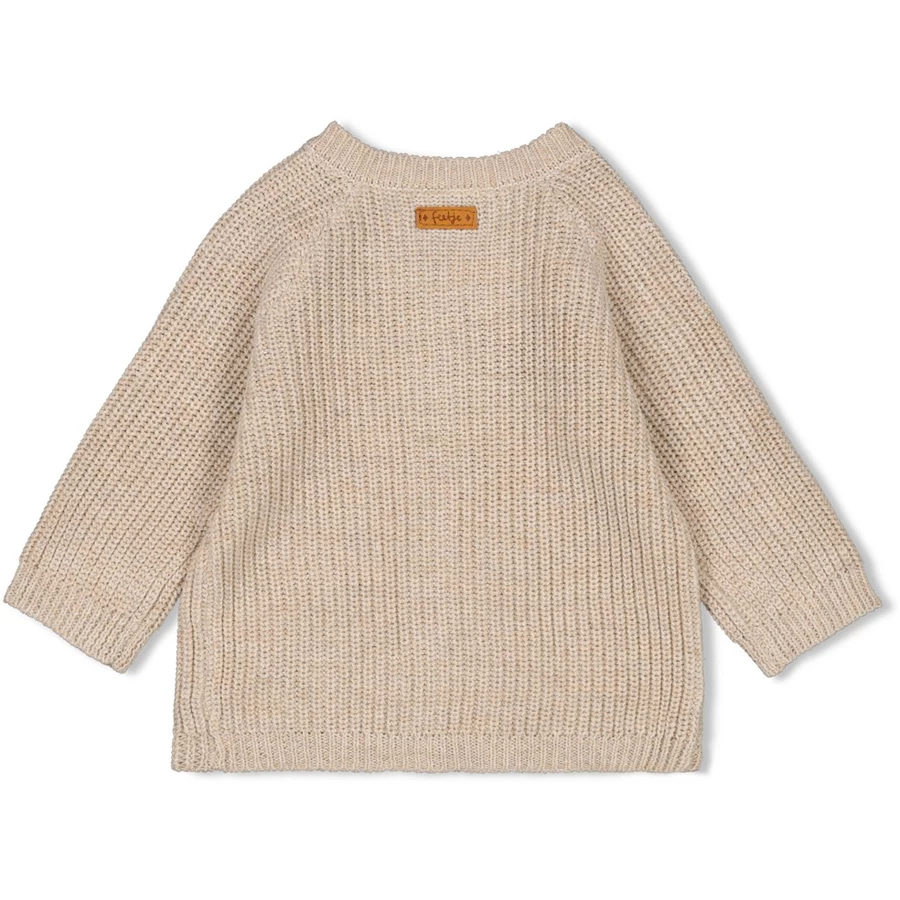 Feetje Strickjacke Brave Natur Melange
