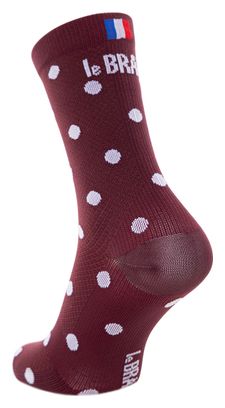 Paire de Chaussettes LeBram Portillon Bordeaux