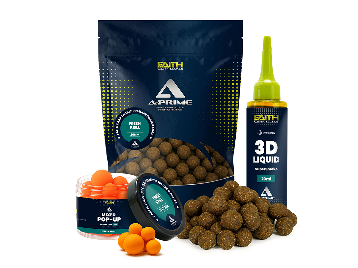 Faith A-Prime Boilie combi - Fresh Krill