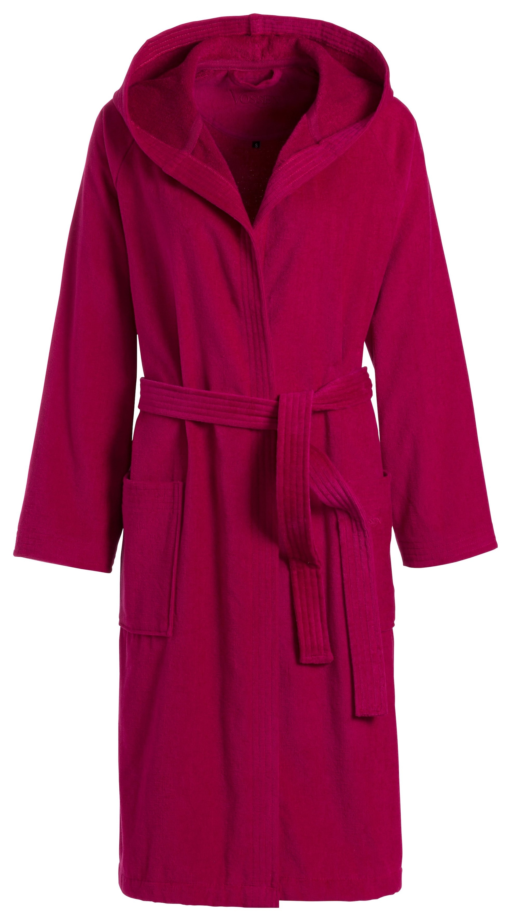 Vossen Unisex-Bademantel »Texas, ideal für Sauna & Spa, Hotelbademantel, Morgenmantel«, 1 Stk. für Damen & Herren
