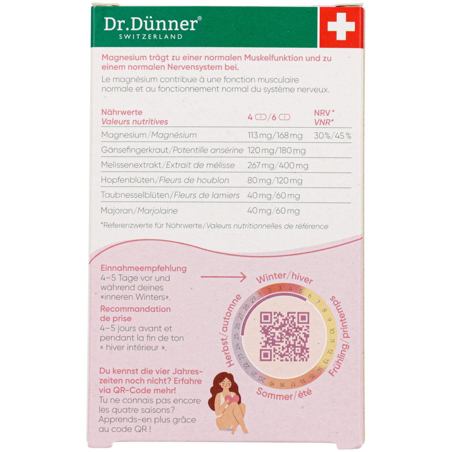 Dr.Dünner pourelle Period Relax 60 Stück