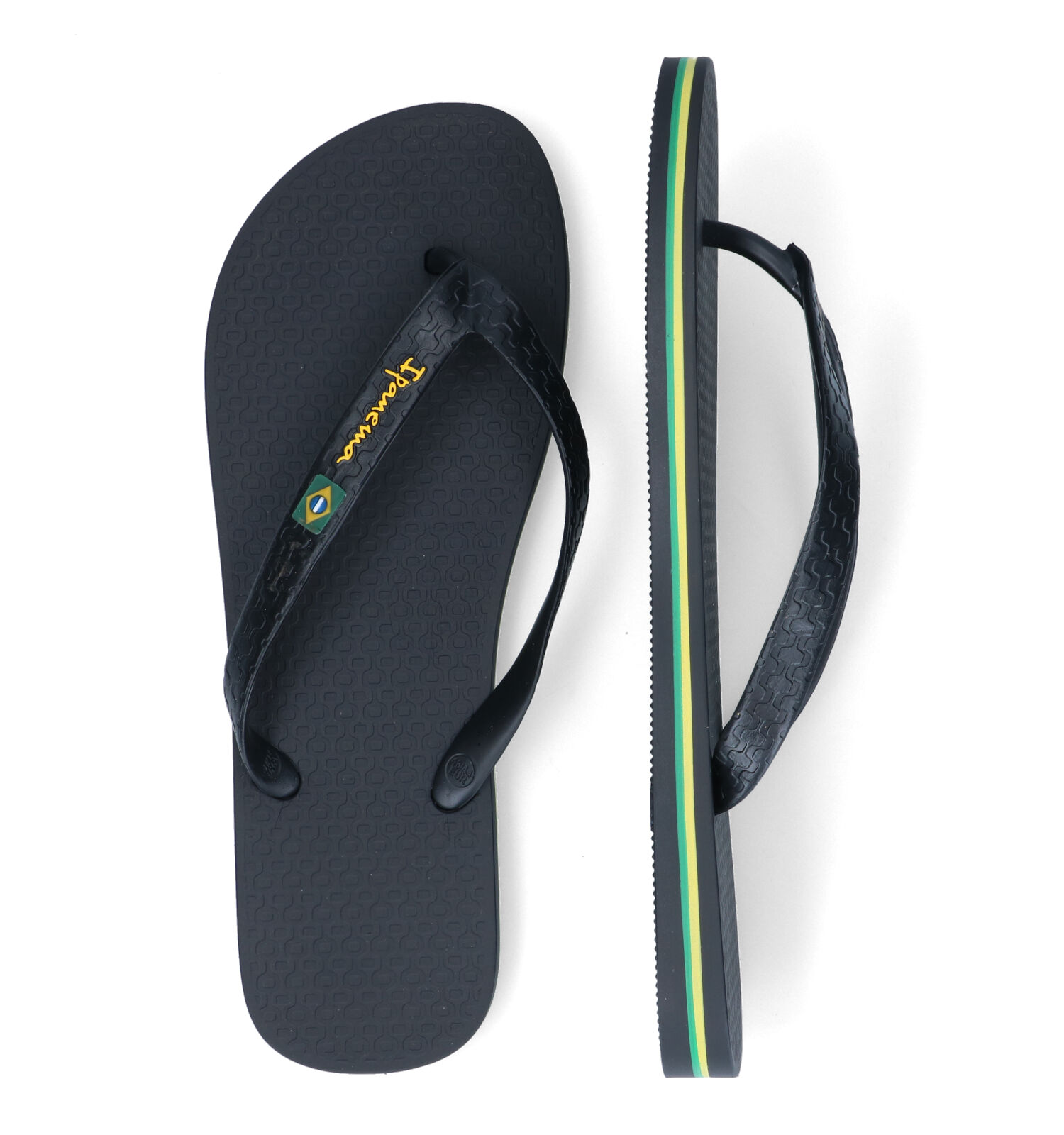 Teenslippers zwart