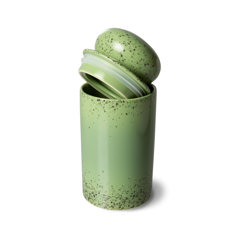 HKliving 70's Ceramic voorraadpot yeti