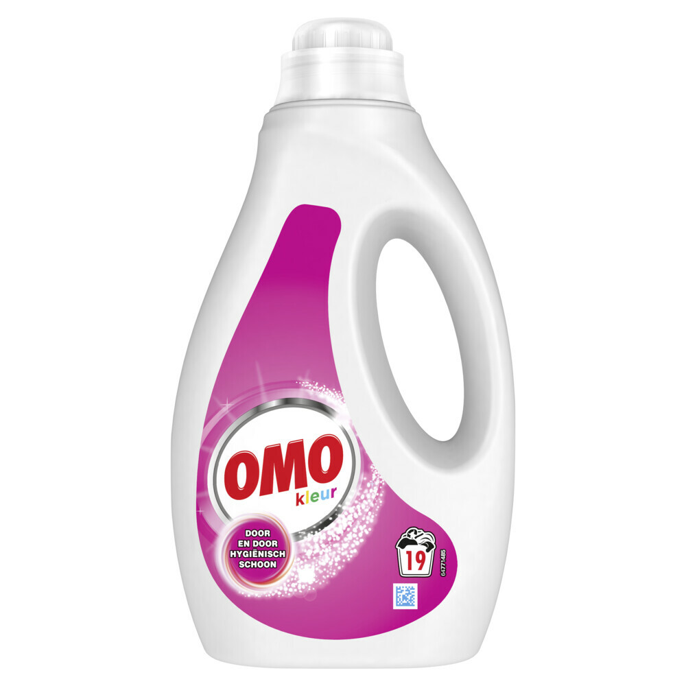 OMO Vloeibaar Wasmiddel Kleur 19 Wasbeurten950 ml