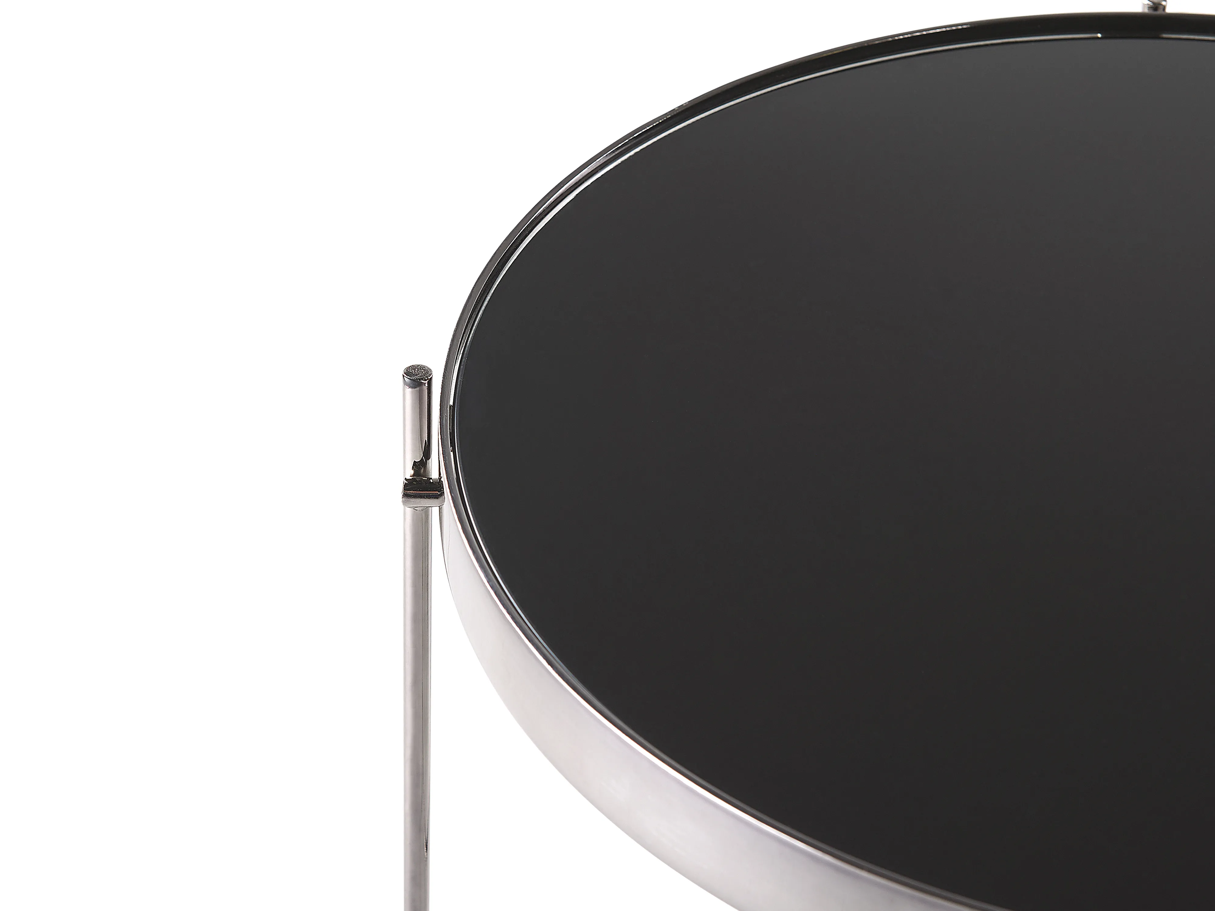 Bijzettafel LUCEA Veiligheidsglas Zilver