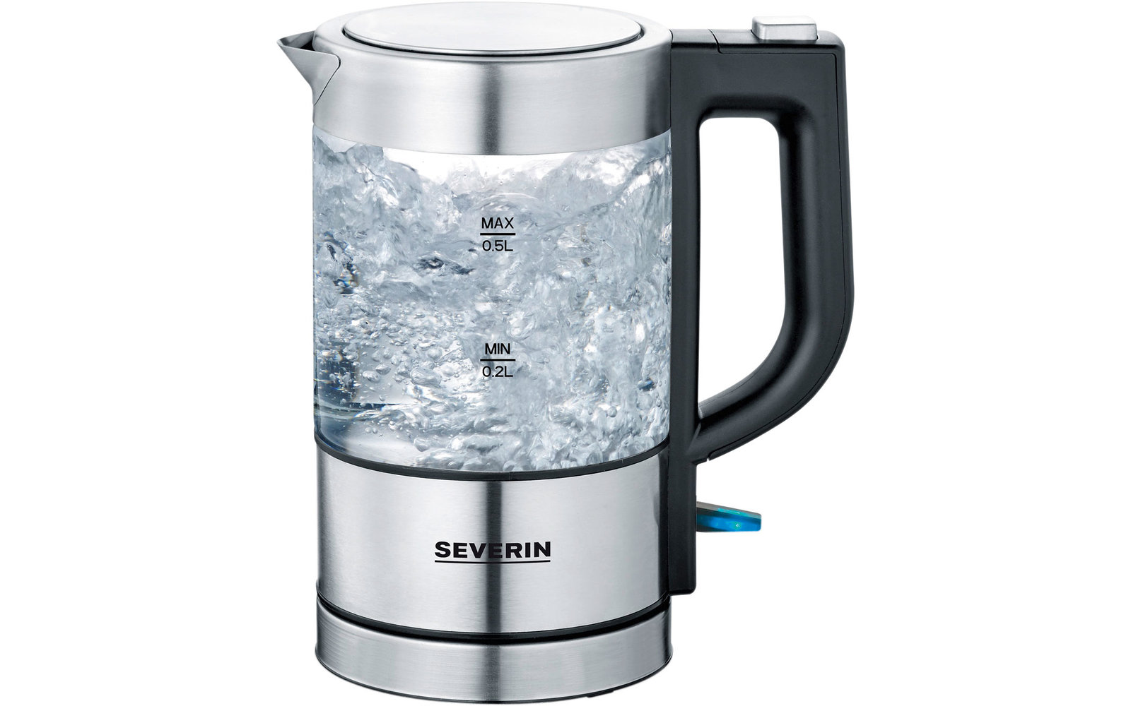 Severin Mini Glas-Wasserkocher 1.100 W 500 ml