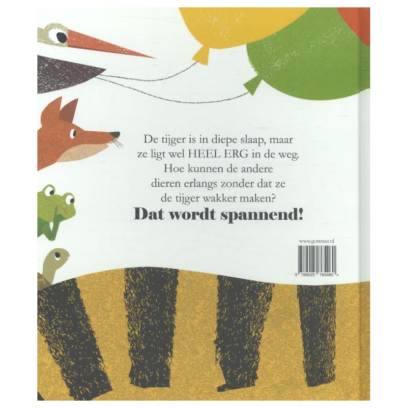 Ssst! De tijger slaapt