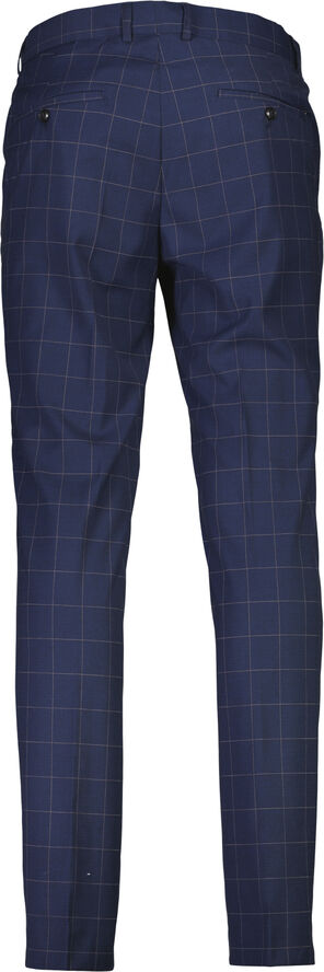 Junk de Luxe Checked stretch club pants Blå