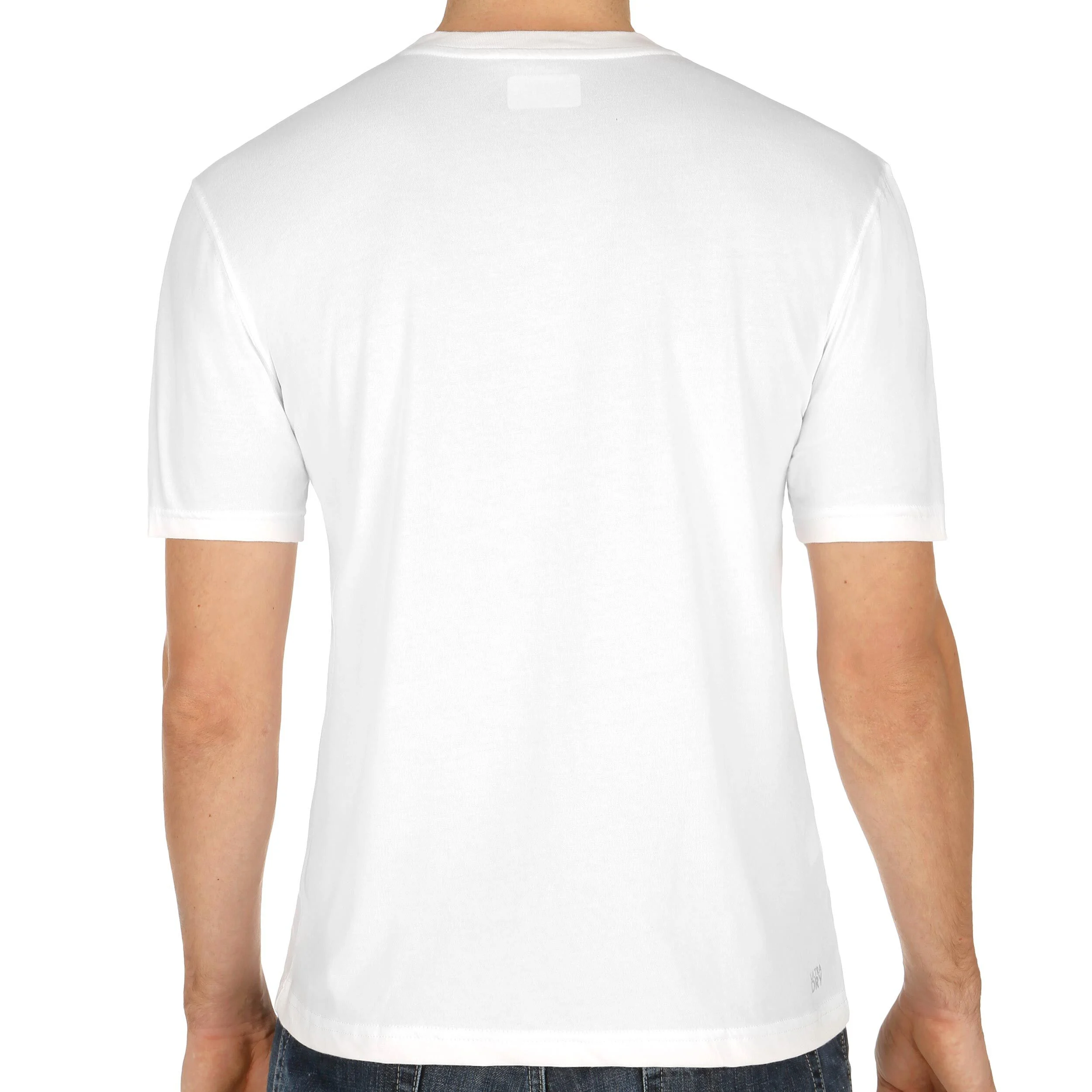 Lacoste Tennis T-shirt Hommes - Blanc , Vert