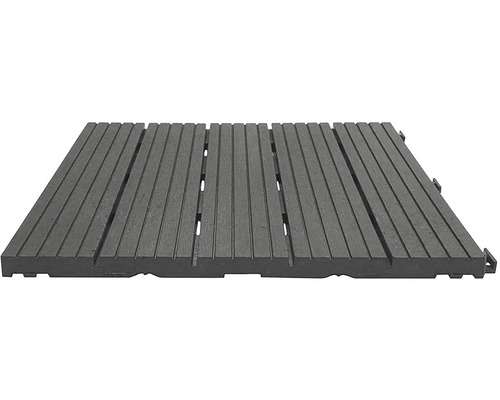 Easytile gerecyclede kliktegel 30 x 30 x 1,5 cm 1 verpakking van 6 stuks grafiet