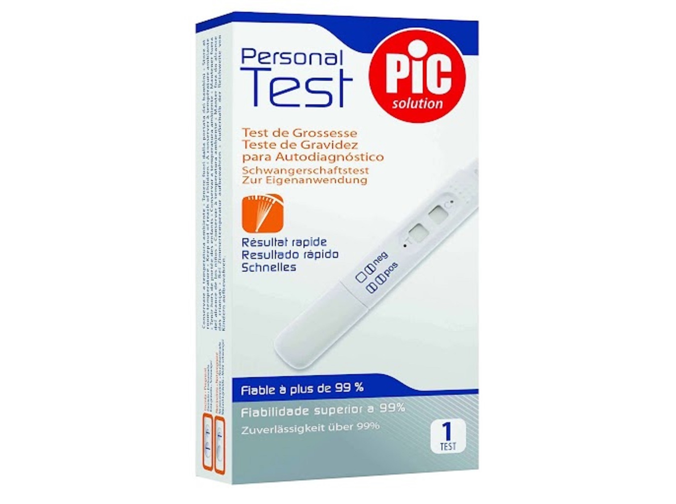 TESTE PIC GRAVIDEZ PERSONAL TEST 1UN