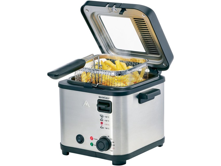 Mini-friteuse met fondue