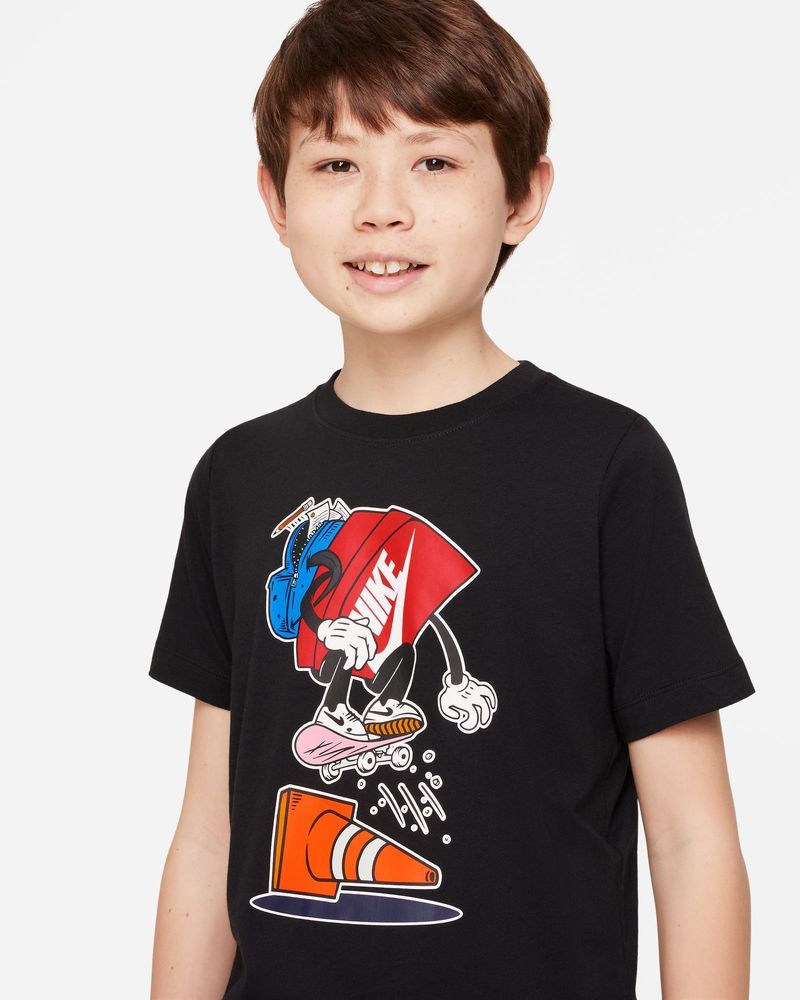 T-shirt Nike Sportswear Noir pour enfant