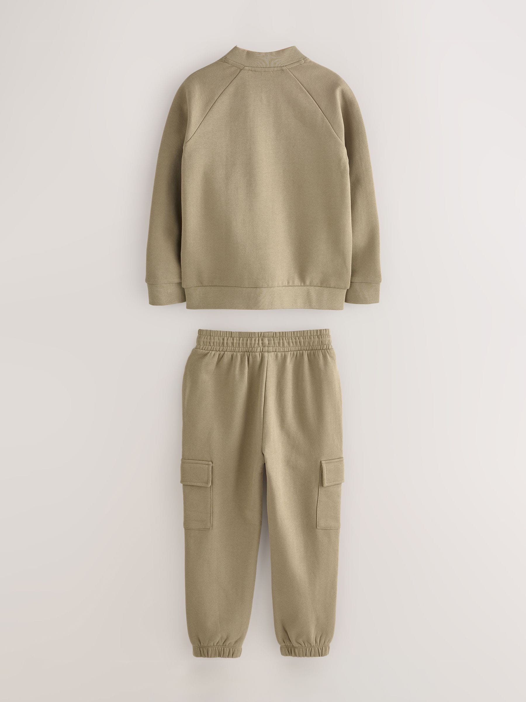 Kakigroen - Baker by Ted Baker Bomber Jacket, T-Shirt and Joggers 3 Piece Set