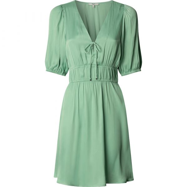 Pepe Jeans Vestido Curto De Manga Curta Olivia Fresh Green XL