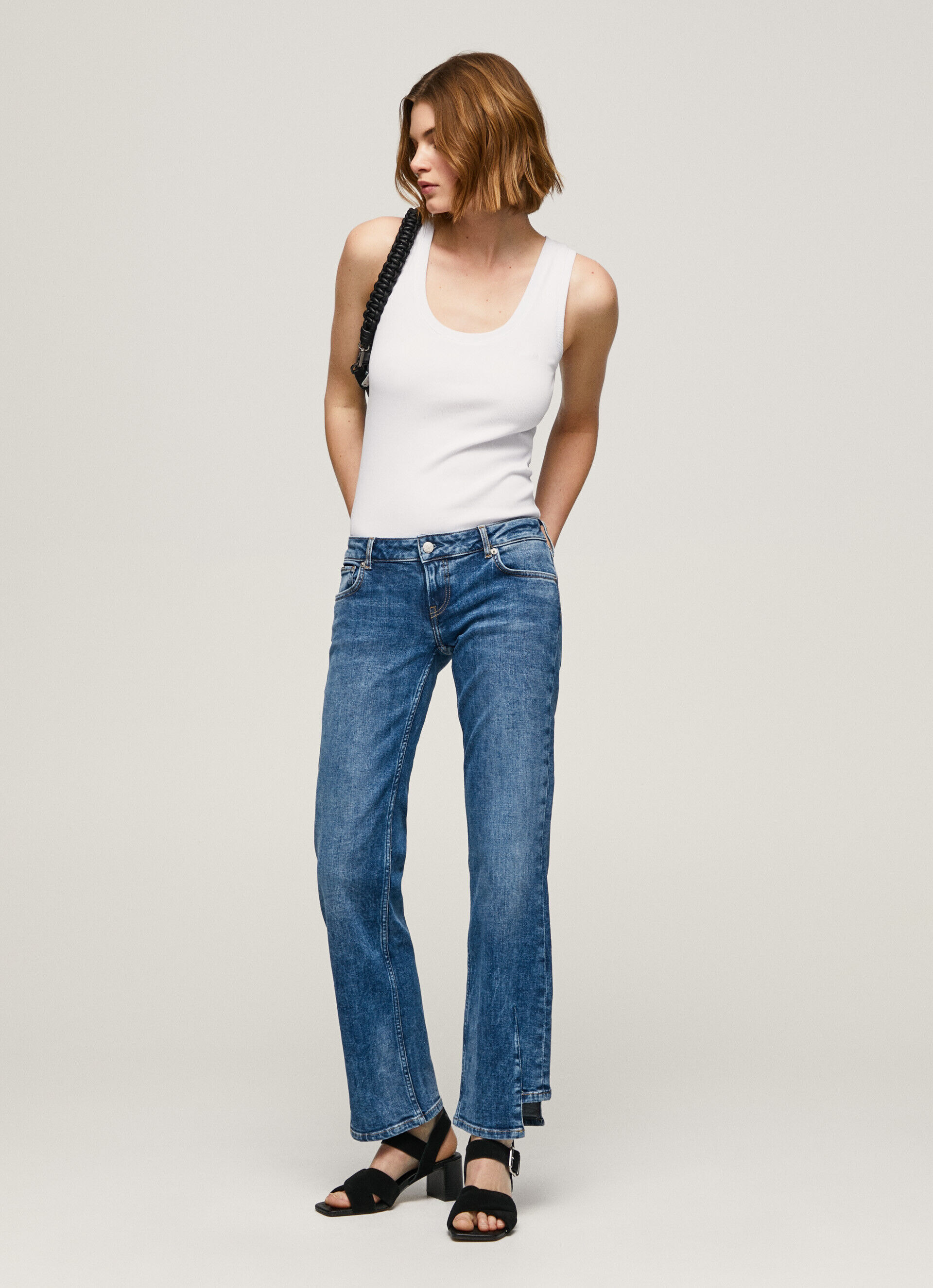 JEAN ALEX FIT RECTO TIRO BAJO - jeans