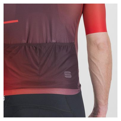 Maillot Manches Courtes Sportful Light Pro Rouge