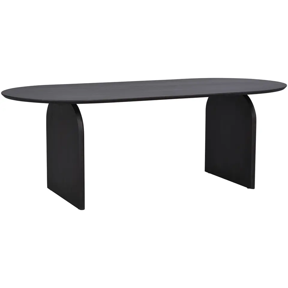 Eettafel Bella - mokka - 75x180x100 cm