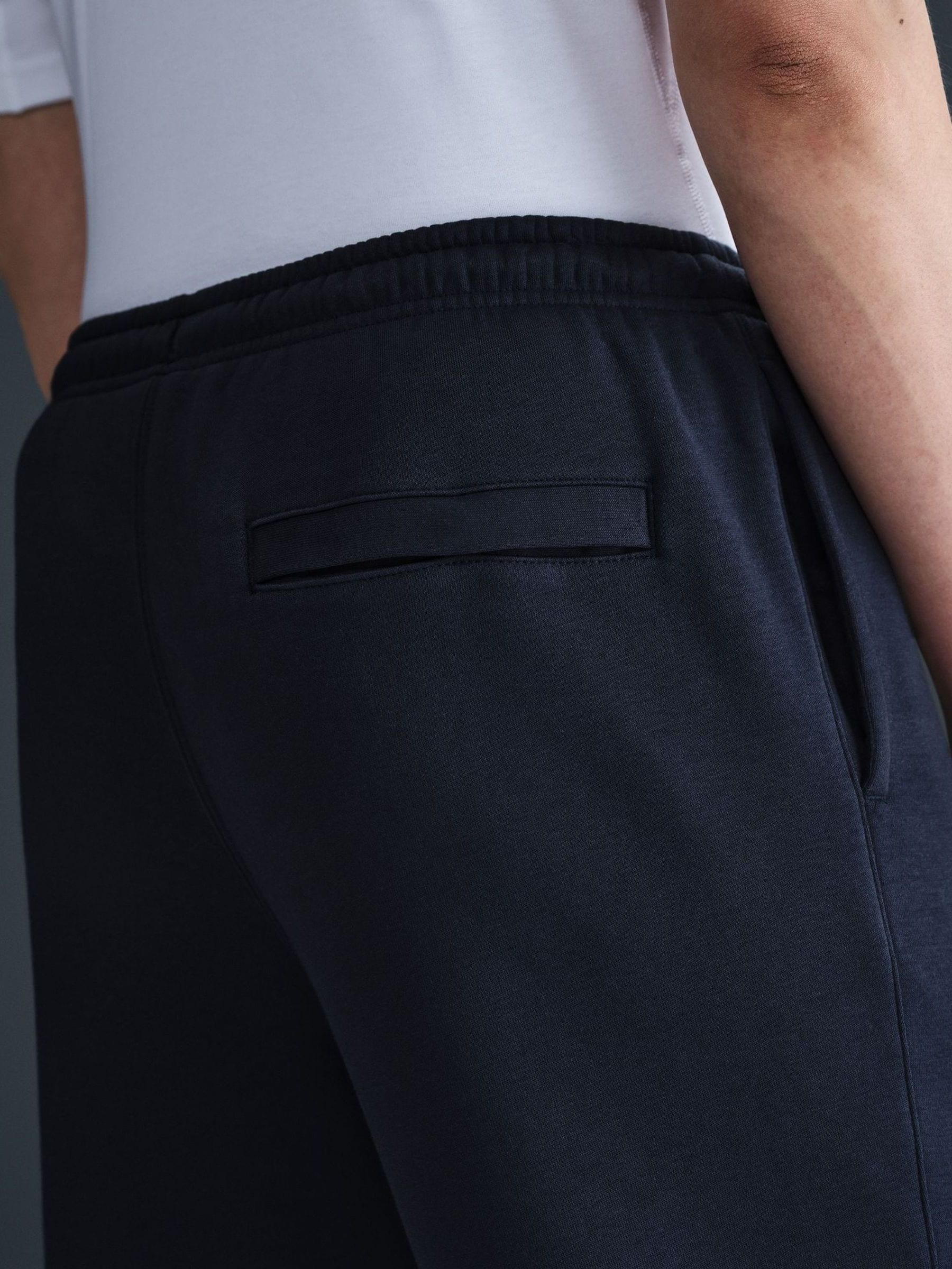 Marineblauwe Obsidian - Nike Club fleece joggingbroek