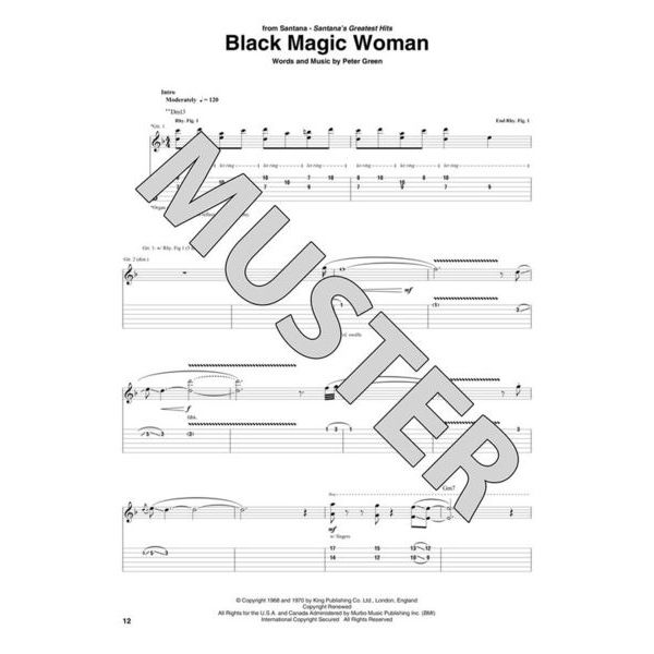 Hal Leonard Santana: Guitar Anthology