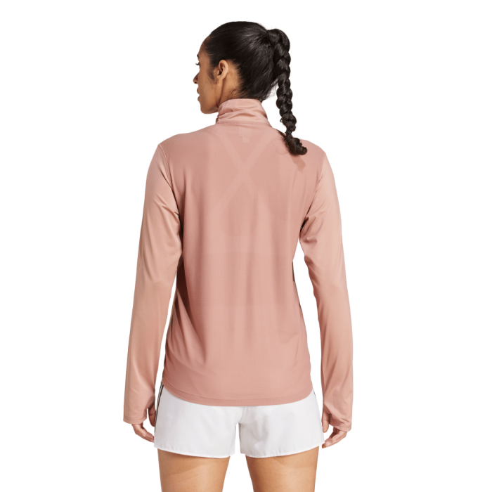 adidas Dame Trøjer Own The Run Half-Zip Rød
