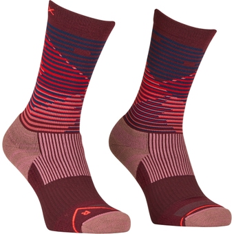 Ortovox All Mountain Mid Socken Winetasting Damen