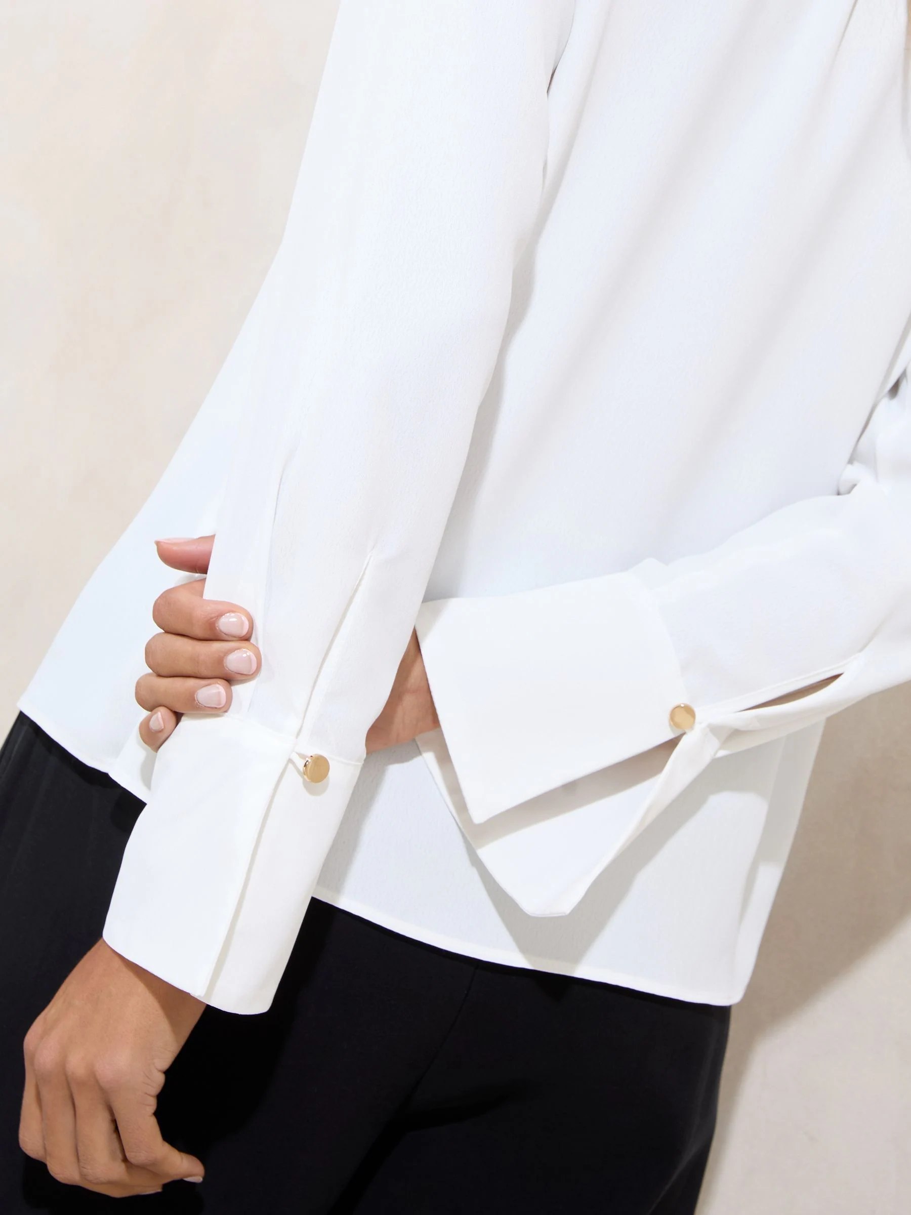 Lipsy top met lange mouwen en V-hals