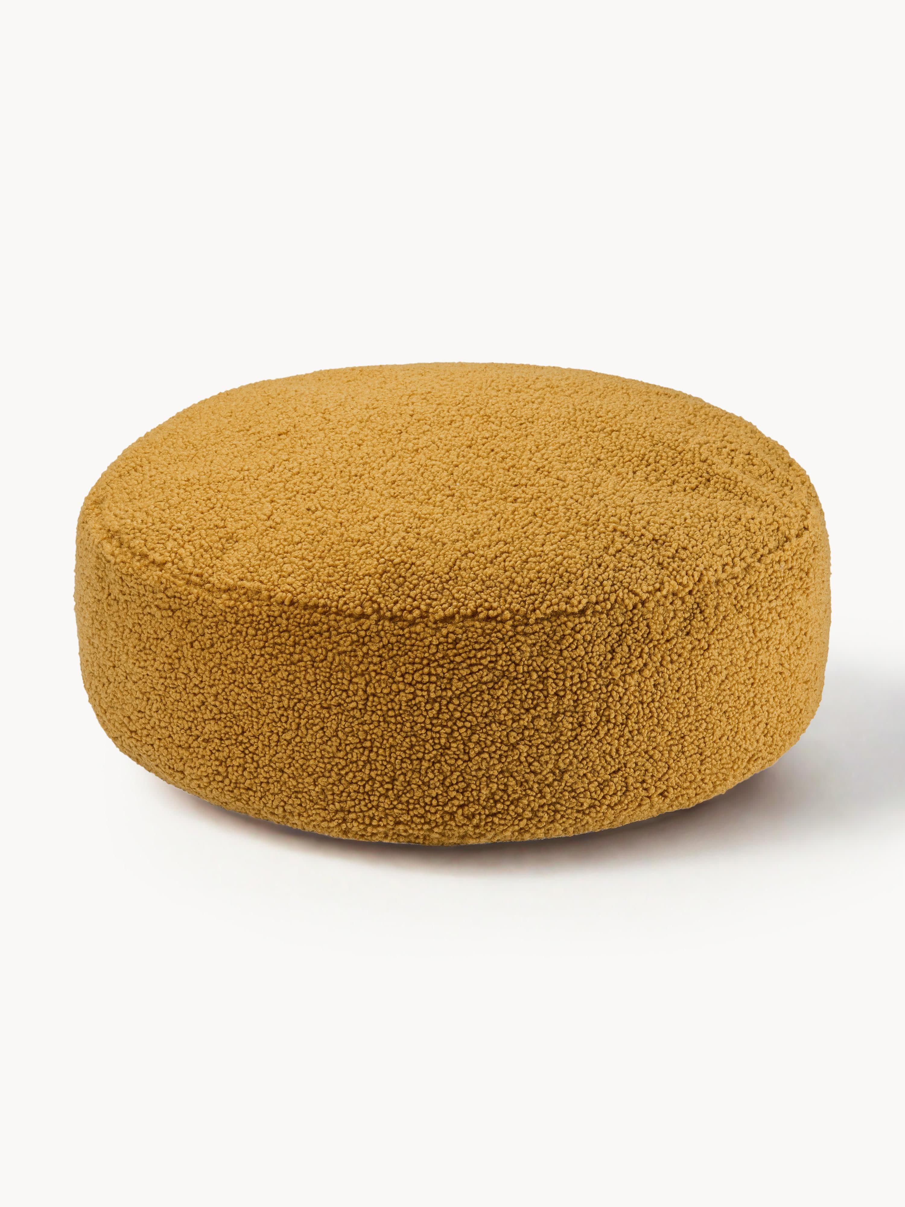 Kinderen teddy poef Sugar, Ø 65 cm