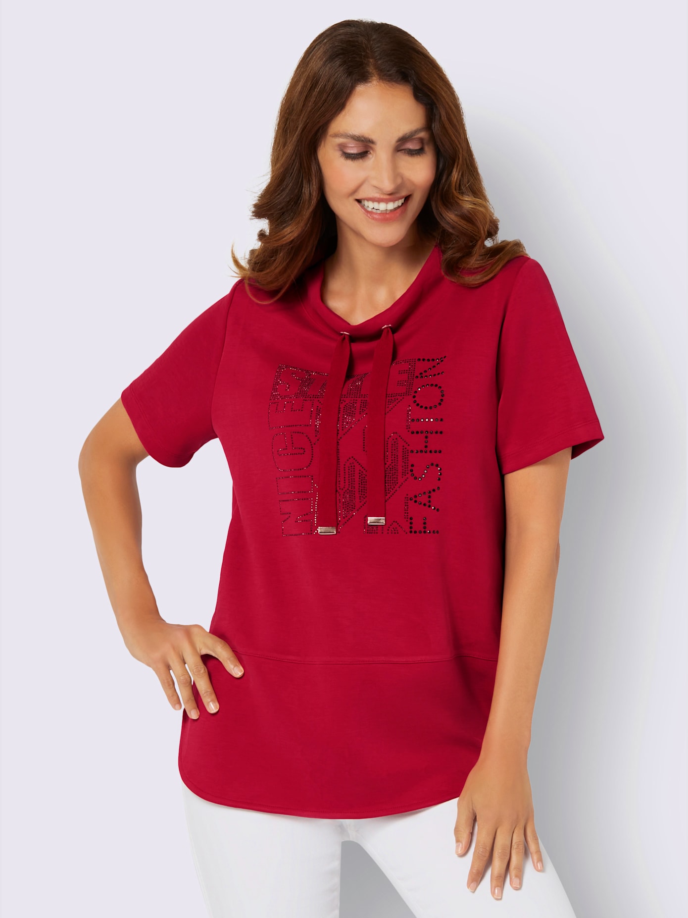 Sweat-shirt coupe affinante