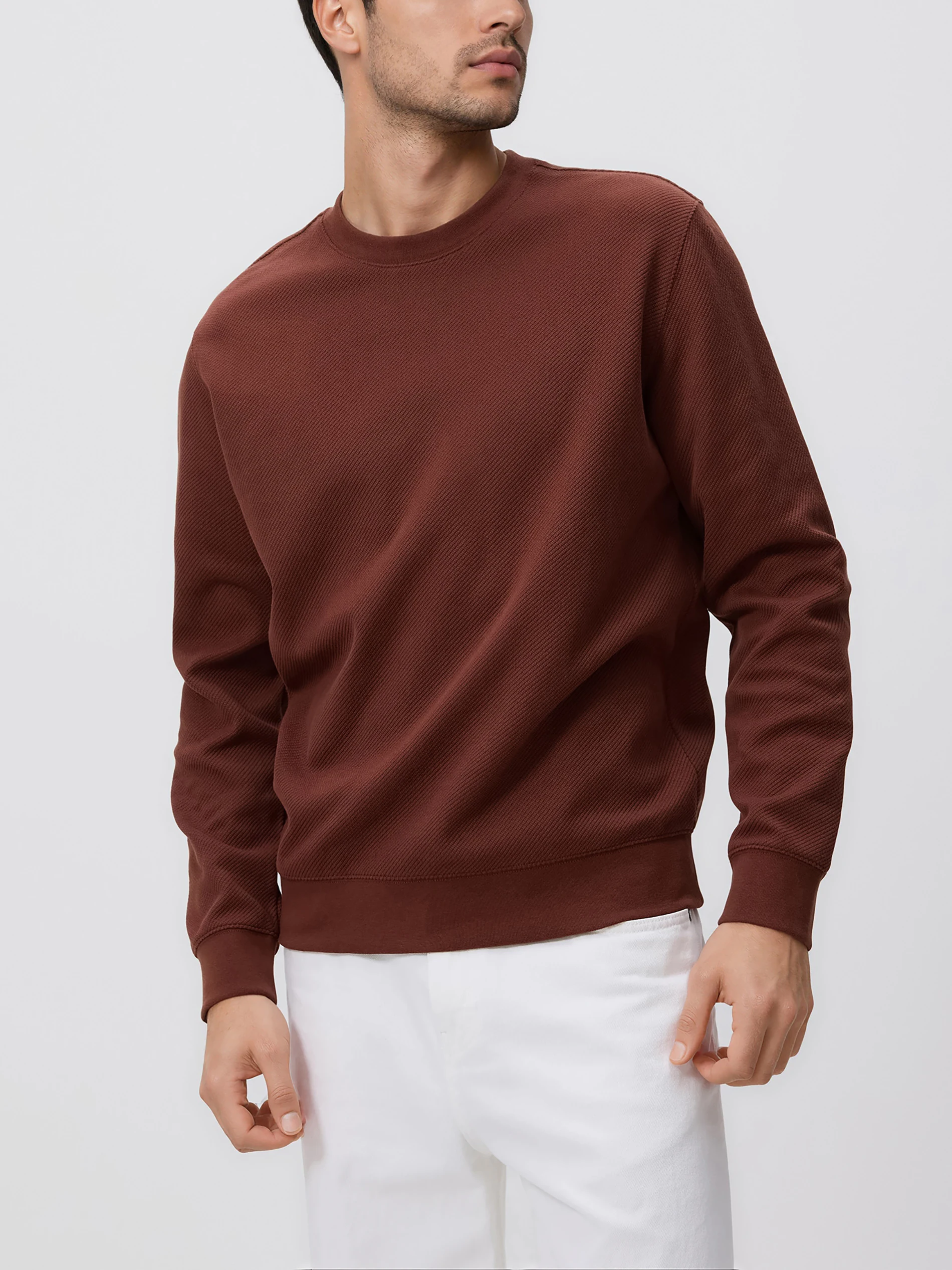 Regular-Fit-Sweatshirt aus Baumwolle