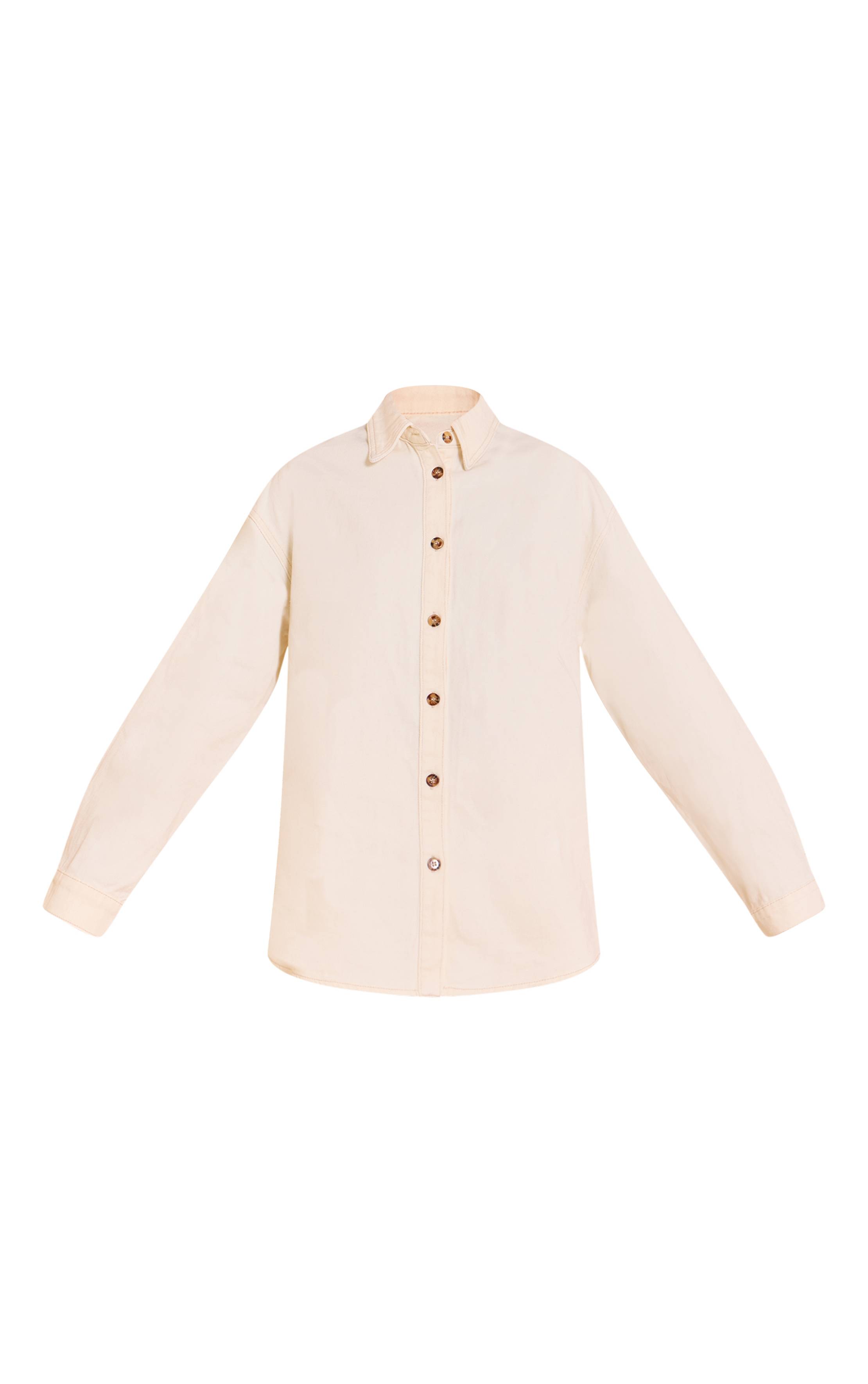 Citron Chemise En Denim À Boutons