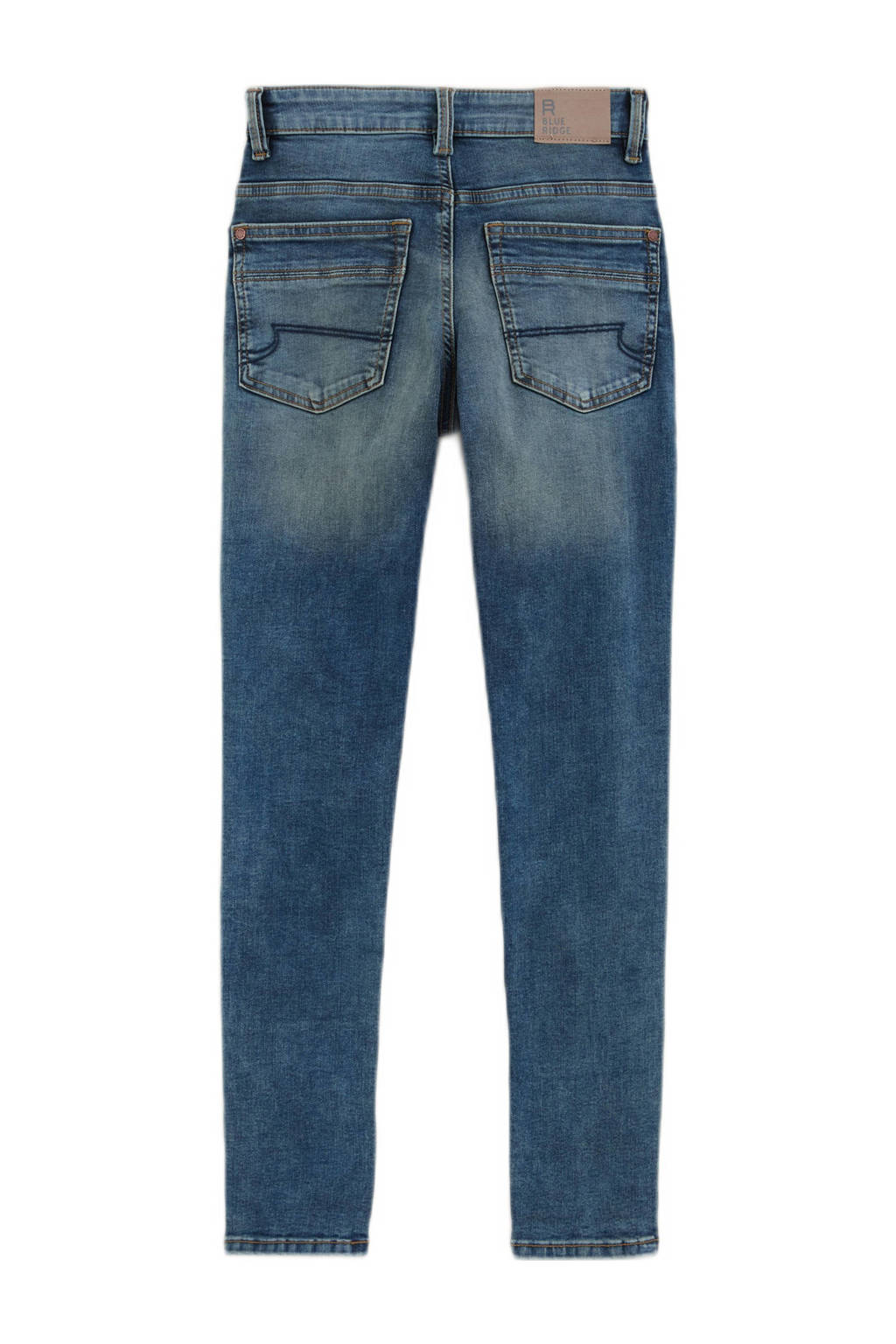 WE Fashion skinny jeans bright blue denim