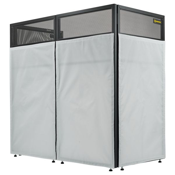 Roadworx DJ Table White Shelf