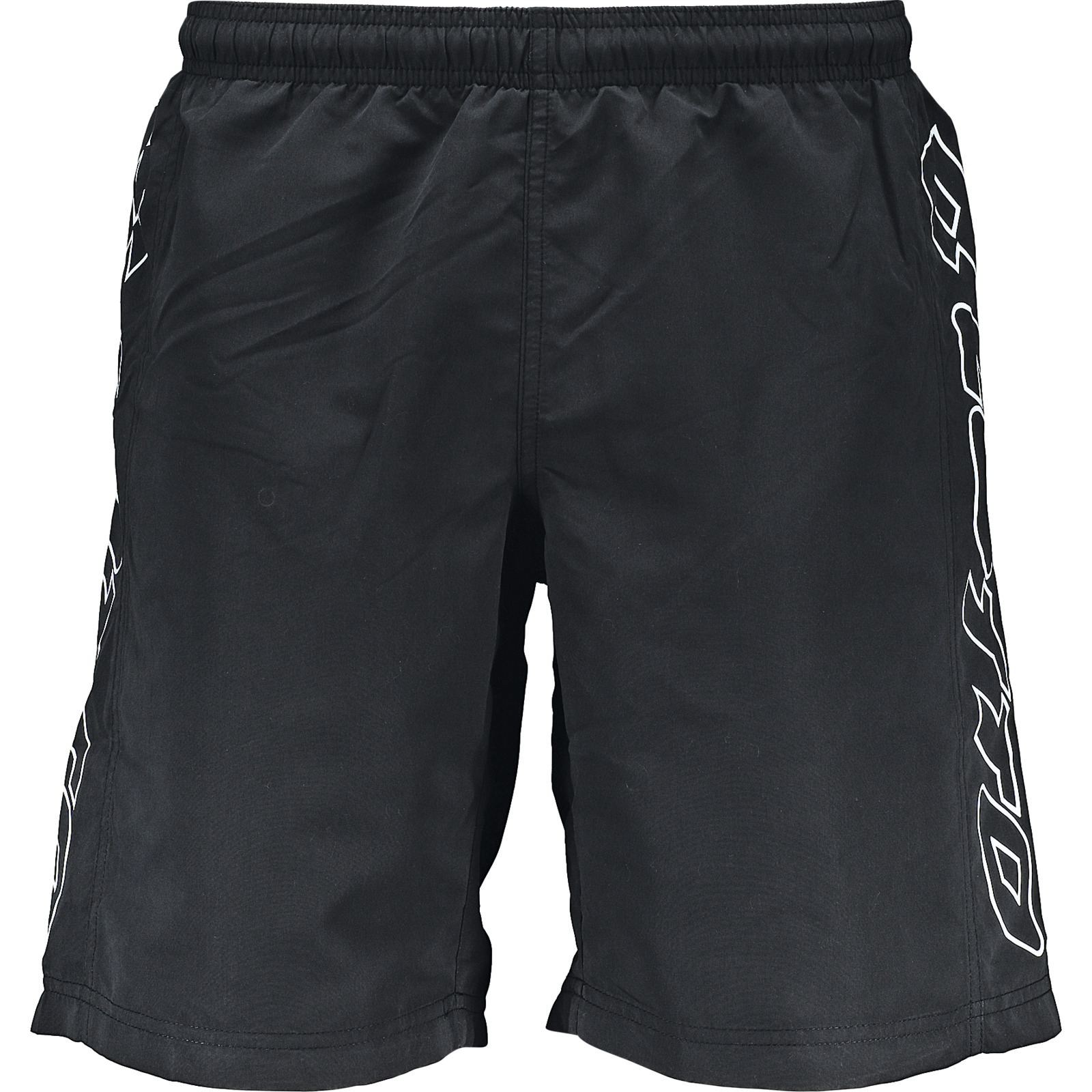 Lotto Herren-Badeshorts Logo L, schwarz